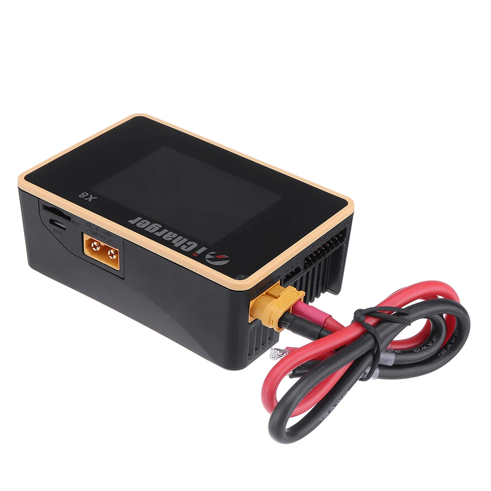 Ichger-インテリジェントバッテリー充電器,x8 1100w 30a dc,1