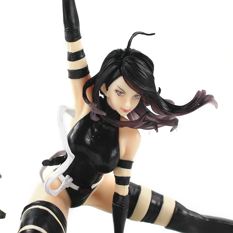 18 см X-men Psylocke фигурка X-Force костюм в стиле ниндзя Статуэтка из ПВХ Коллекционная модель игрушки куклы