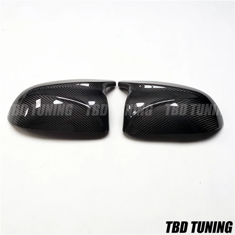 Для BMW X3 G01 X4 G02 X5 G05 2018 2019 обновления M Стиль Крышка для зеркала из углеродного