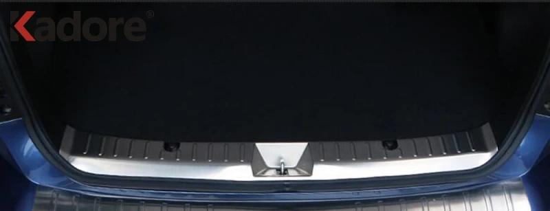Для Subaru XV Impreza 2012 2013 2014 2015 хэтчбек задний внутренний Бампер протектор отделка