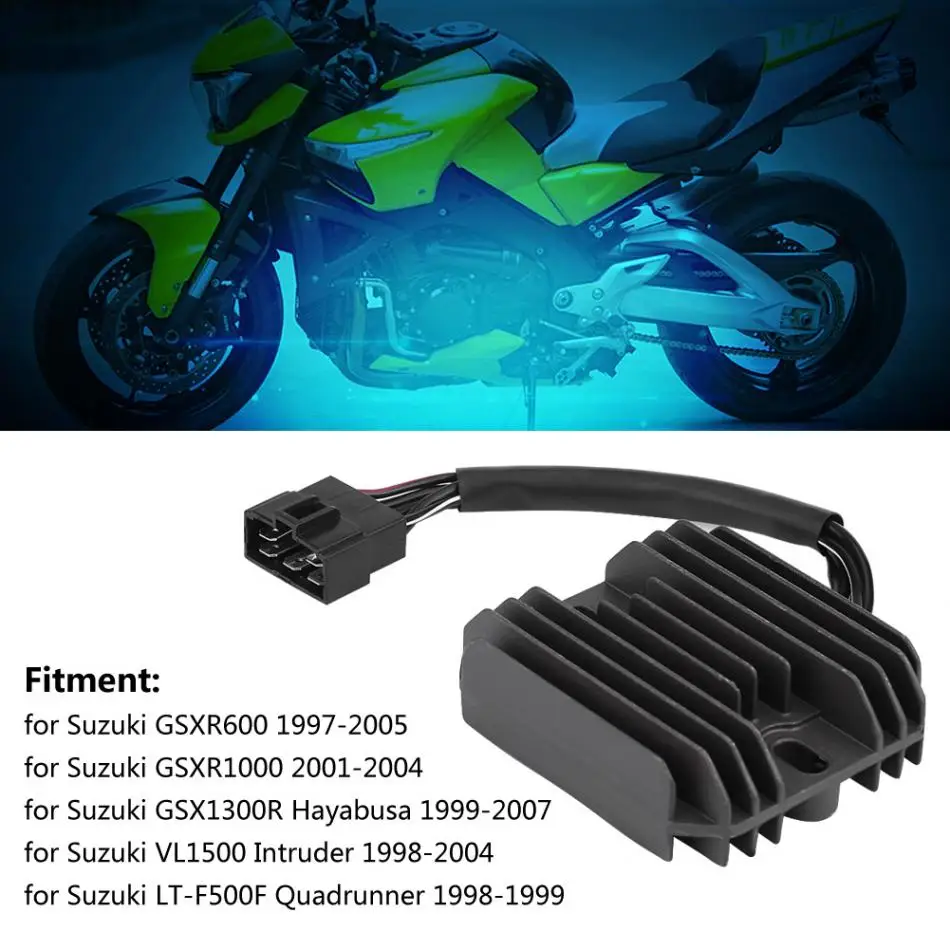 Motorcycle Voltage Regulator Rectifier for Suzuki GSXR600 GSXR1000 GSX1300R VL1500 LT-F500F