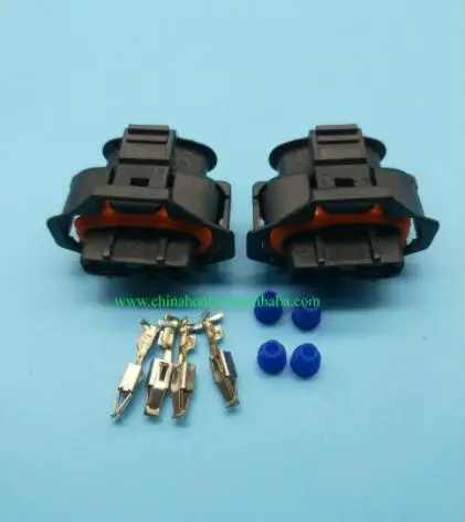 200 connector 2 шт. 4 контактные разъемы косичка жгут компактный штекер 3,5 мм разъем комплект с проводом/с провод 1928403736 1 928 403 736 - Название цвета: 200 connector