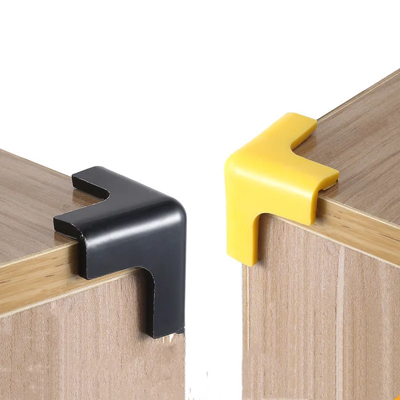 4 Pcs Baby Safety Anti-collision corner T Shape Candy Colors Dining Table Bed Protector Cover Waterproof Children Furniture