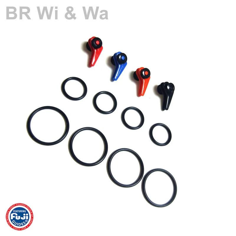 Description Picture 4 of itemBR Wi&Wa Fuji Slidable hook Keeper for Tenkara rod lure fishing rod Fishing rod building 2pcs