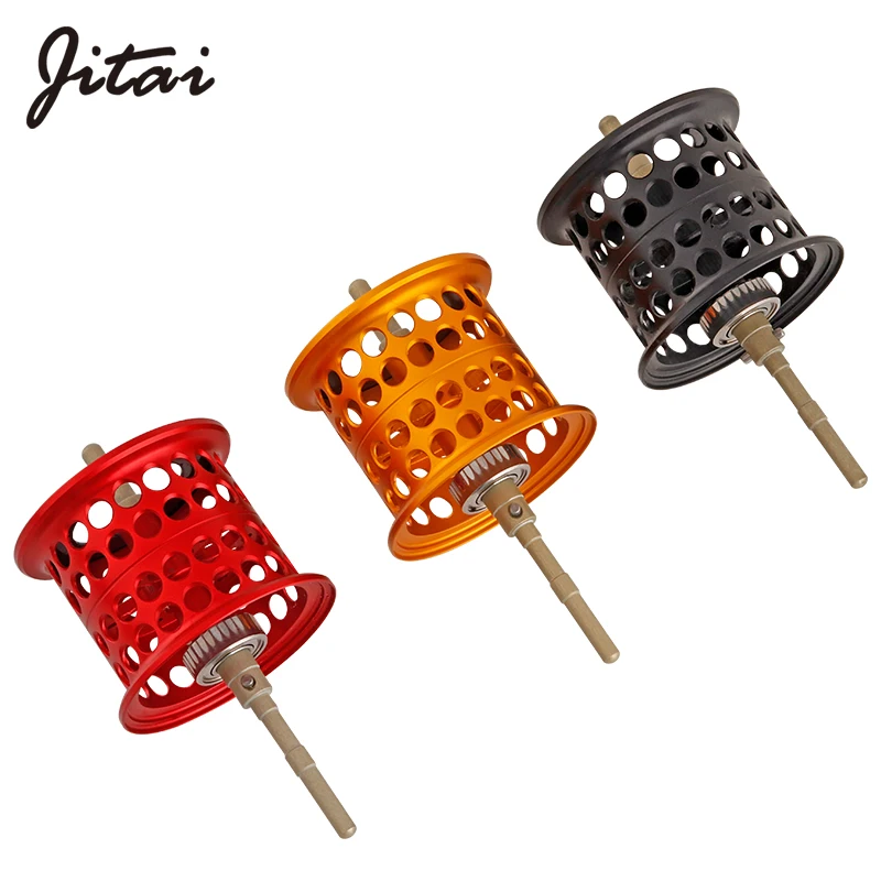 

JITAI Aluminium Alloy Fishing Reel Spool Line Cup for Abu BMAX3/PMAX3/SMAX3/ORANGE MAX3/0RRA2/DEClDER7 Baitcasting Fishing Reel