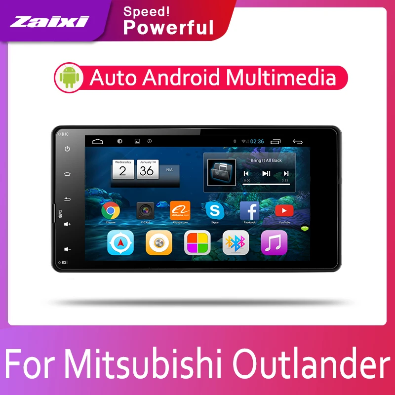 

For Mitsubishi Outlander 2013~2019 Car Accessories Android Multimedia Player GPS Navigation Radio Stereo System Auto Wifi Video