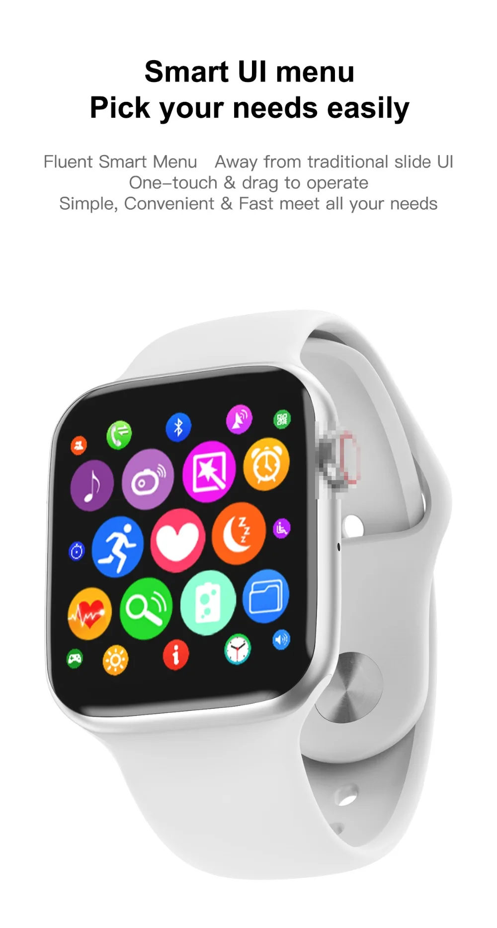 Отправлено Epacket IWO 10 W34 Bluetooth Вызов Смарт-часы ЭКГ монитор сердечного ритма Смарт-часы для мужчин и женщин для Android Apple PK IWO 8
