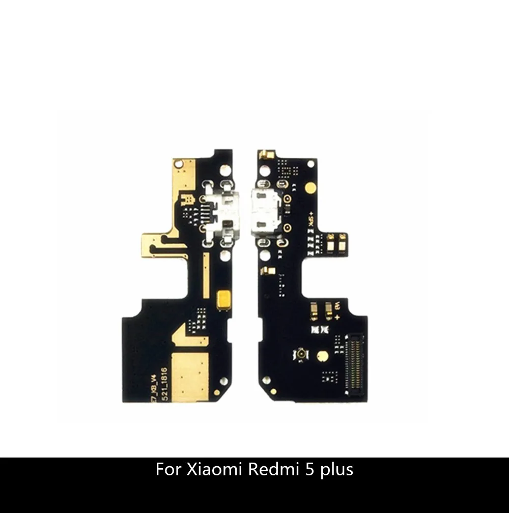 Гибкий кабель для зарядки Xiaomi Redmi 5 plus USB-разъем док-станции с гибким кабелем