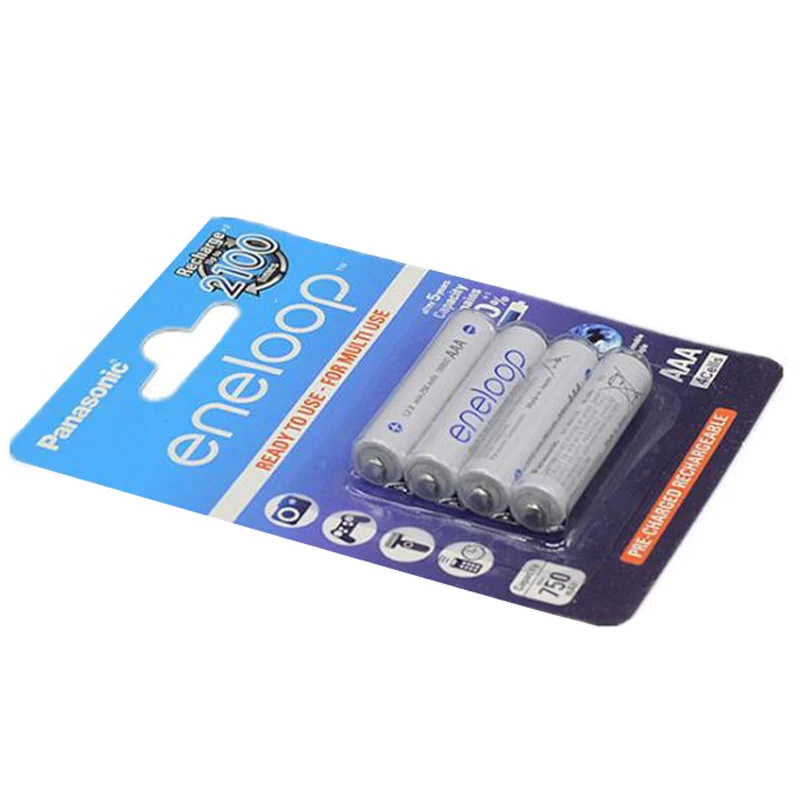 Panasonic 1,2 v AAA 800mAh перезаряжаемая батарея для камеры фонарик игрушки пульт дистанционного управления Предварительно заряженный Ni-MH аккумулятор