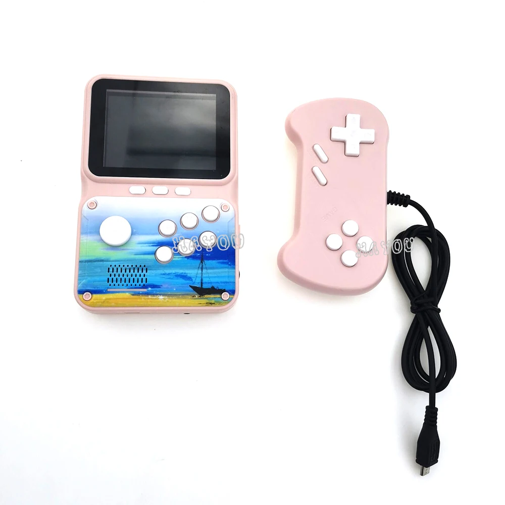 Handheld Games Console Mini Retro Video Game Players Bulit-in 500 Games 3 Inch HD Display AV Output Portable Video Game Console