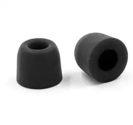 3 пары(6 шт.) KZ пена с эффектом памяти шумоизоляция удобные оригинальные амбушюры для ушей наушники-вкладыши для ZSX ZS10 Pro - Цвет: Black 1 pair L