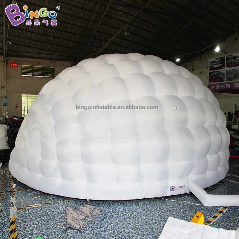 5.5m Length Inflatable Camping Cube Tent Inflatable Lighting Tent for Outdoor Event/Lawn Activity