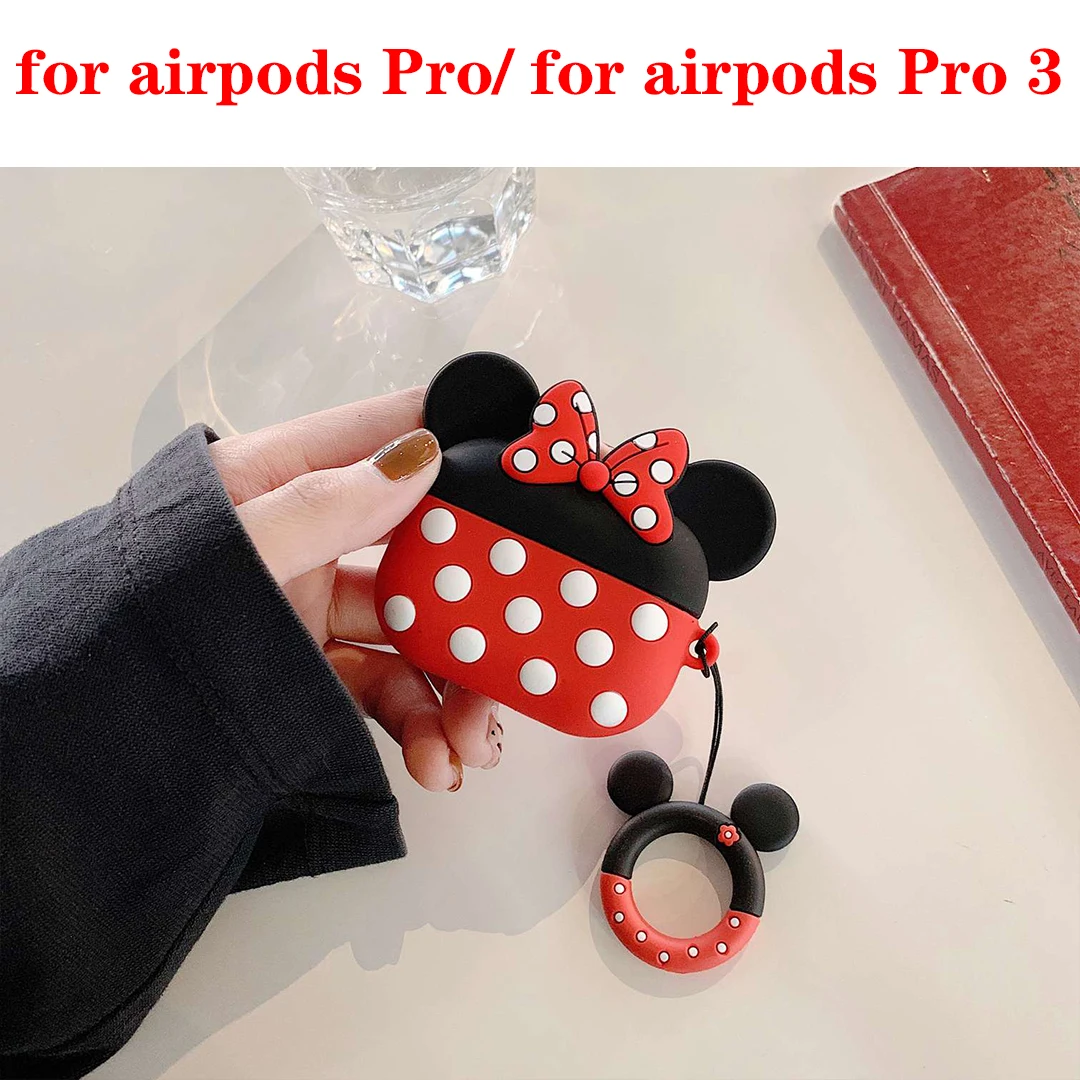 Чехол для airpods Pro с милым мультяшным лягушкой, защитный чехол для Apple air pods 1/2, силиконовый беспроводной чехол для наушников air pods Pro - Цвет: C4