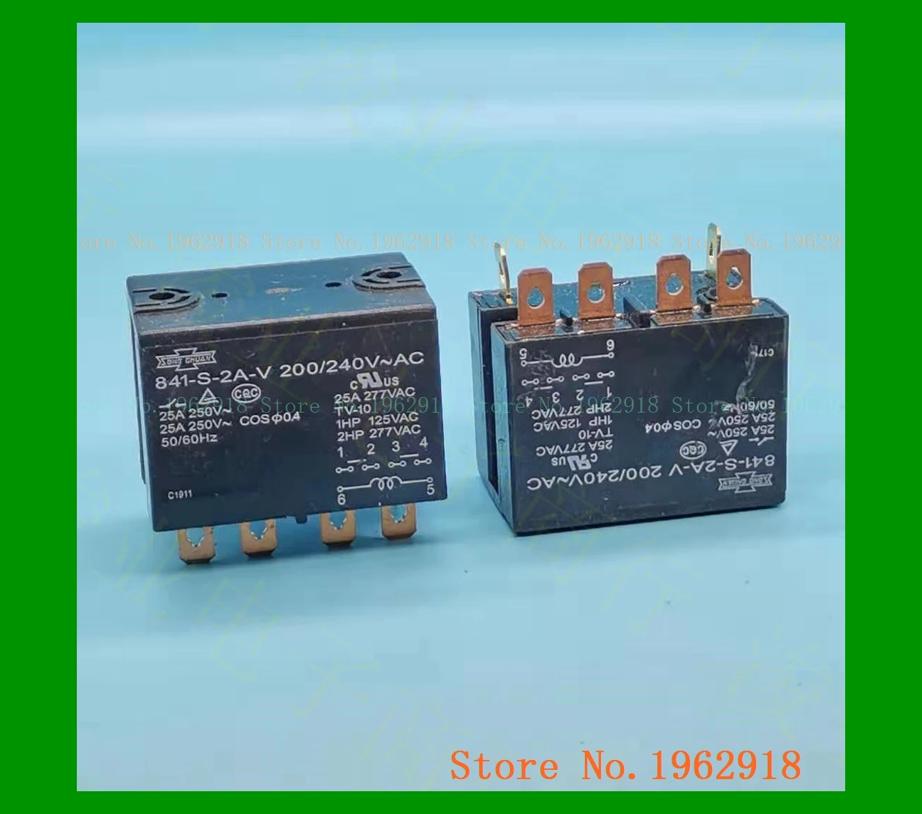 841 S 2A D 200/240VAC 25a 6 V|Реле| |