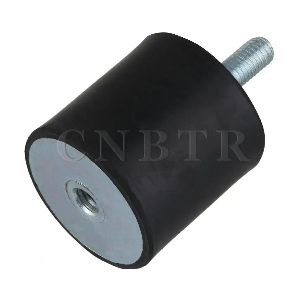 Anti Vibration Rubber Mounts Shock Damper M8 40 x 40mm VD Type Black