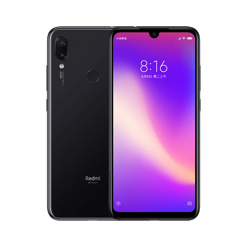 Xiaomi Redmi Note 7 Pro 6 ГБ 128 ГБ 48 МП IMX 586 камера Snapdragon 675 Восьмиядерный экран 6,3 ''FHD мобильный телефон 4000 мАч