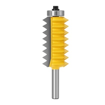 

8mm Shank Raised Panel "V" Joint Bits Finger Joint Glue Milling Cutter for Woodwork Cone Tenon Milling Tenoning Machine