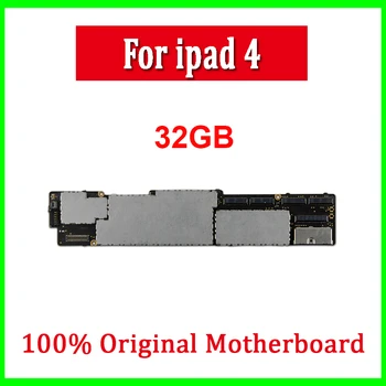 

For iPad 4 Motherboard WIFI Version Mainboard For iPad 4 Motherboard 16GB/32GB/64GB With Chip Mainboard Replacement A1458