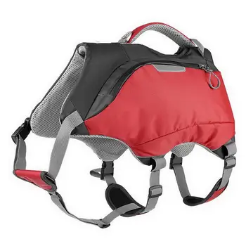 

Adjustable Dog Backpack Life Jackets Outdoor Waterproof Dog Saddle Pack TB Sale