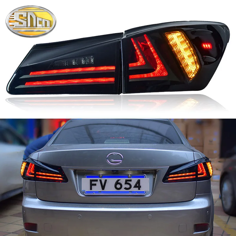 4 шт. автомобильный Стайлинг для Lexus IS250 задний светильник s 2006-2012 для IS300 светодиодный задний фонарь+ сигнал поворота+ тормоз+ задний светодиодный светильник