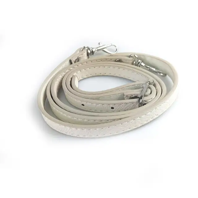 New 138cm Long PU Leather Shoulder Bag Strap bag Handles DIY Replacement Purse Handle for Handbag Belts Strap Bag Accessories 21 (beige 120cm)