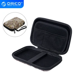 ORICO – Sacoche de protection pour disque dur externe de 2,5 pouces HDD SSD, pochette à fermeture éclair pour maintenir à sec ses accessoires de d'ordinateur portable comme câble USB u disk 
