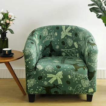 

Elastic Tub Sofa Armchair Seat Cover Protector Furniture Slipcover All-Inclusive Dust Proof Protector Slipcovers Living Room