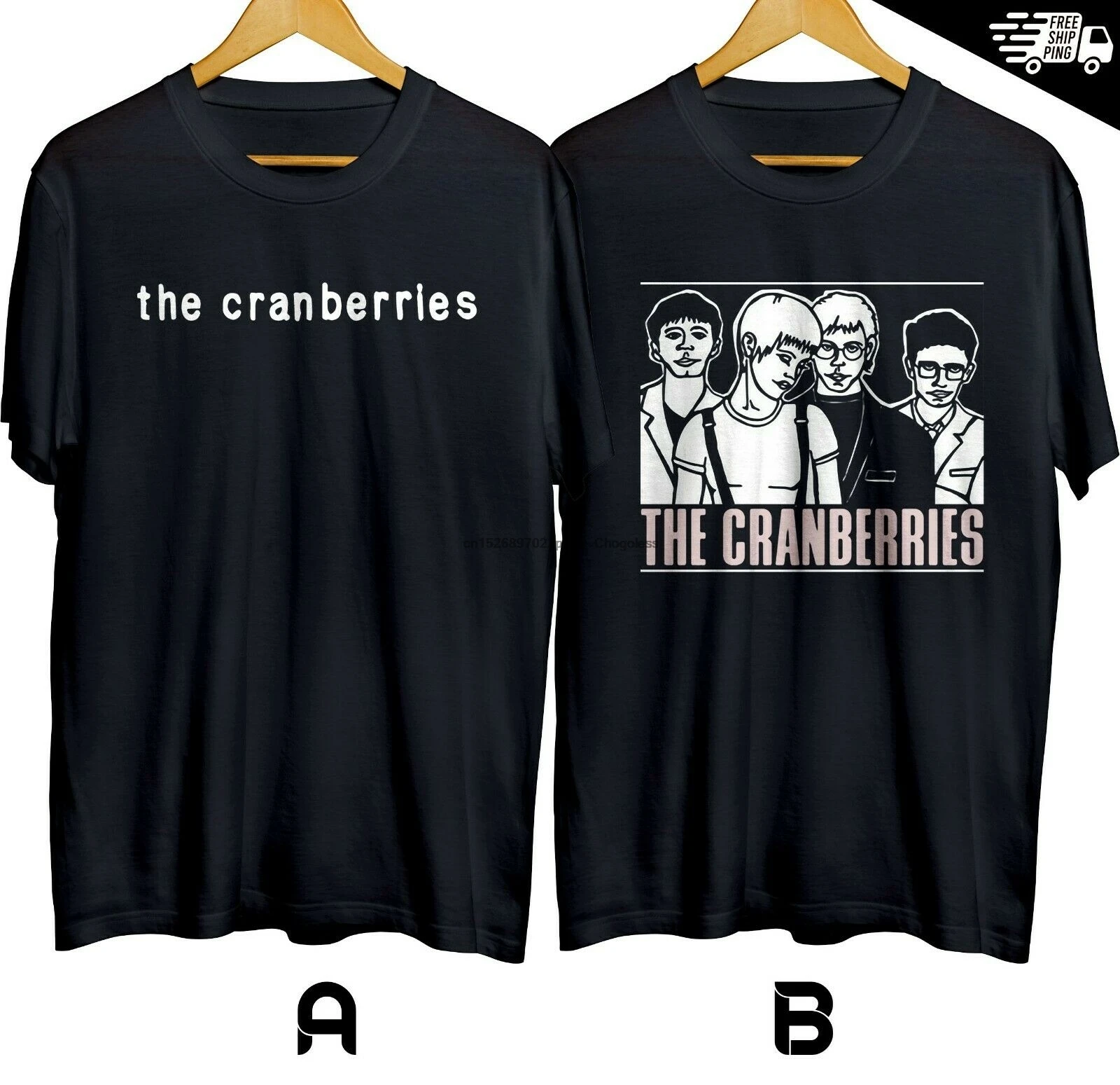 The Cranberries Alternative Rock Band T shirt Cotton 100 Size S XLT