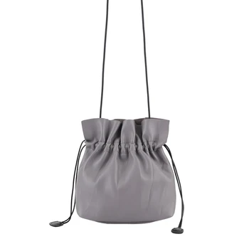 

Bag Women Leather Bucket Luxury Handbags Designer 2019 Famous Brand Large Capacity Shopping Travel Shoulder Crossbody Women Bag