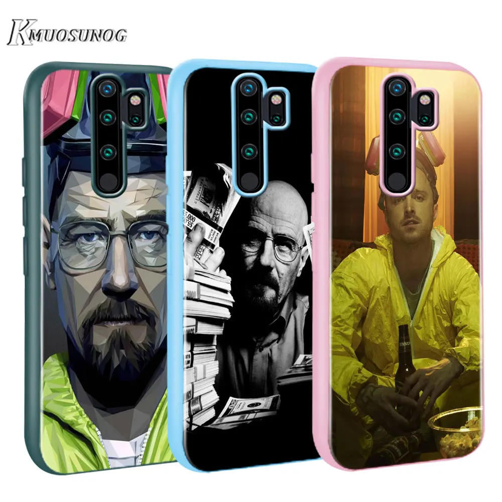 

for Xiaomi Redmi Note 8T 8 7 6 Pro Baseus Candy Color Cover Heisenberg Breaking Bad for Redmi Note 5 Pro 5A 4 4X Case