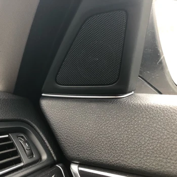 

For BMW 5 Series 525 520 F10 2011 2012 2013 Auto Front Door Audio Loudspeaker Stripes Stereo sticker cover Trim styling Stickers