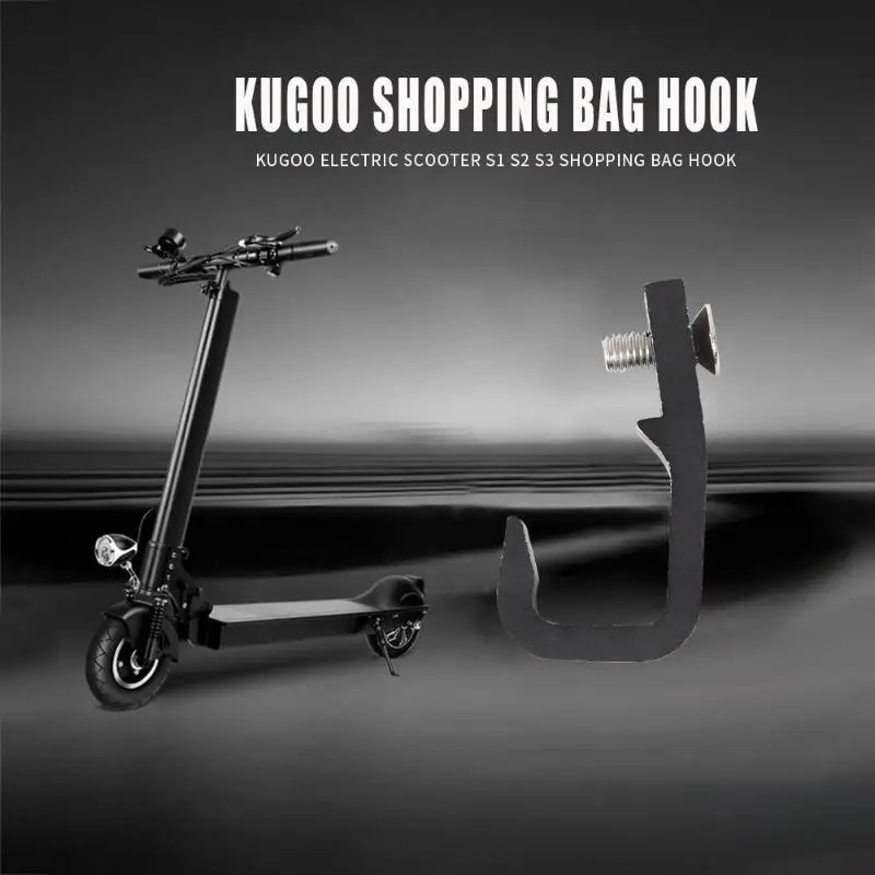 Durable Electric Scooter Hook Multi-function Scooter Shopping Bag Bottle Hook Hanger Skateboard Accessories for KUGOO S1-S3