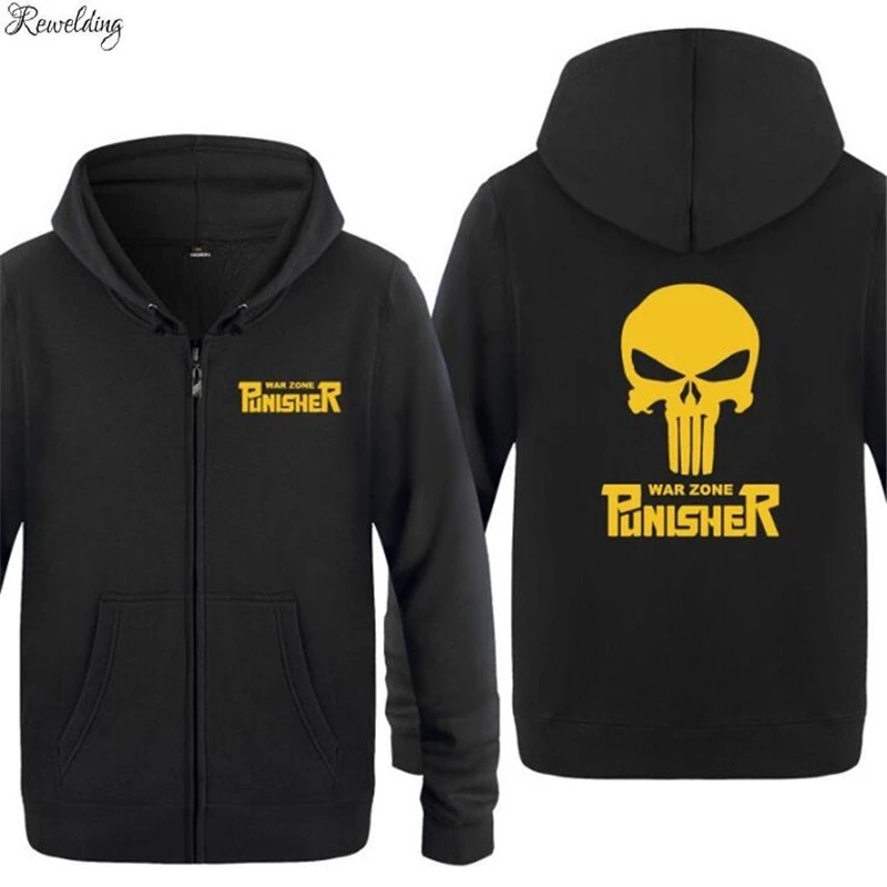 men's punisher hoodie