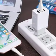 Горячая распродажа! адаптер с мягкой текстурой, портативное зарядное устройство с 3 портами USB для путешествий, быстрое зарядное устройство с басами, новейший адаптер с европейской вилкой