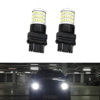 

6000K White Canbus 3157 LED 3357 3457 T25 LED Bulbs For Daytime Running Lights, DRL For 2011-up Jeep Grand Cherokee 12V