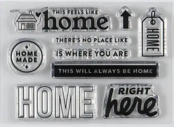 

English Transparent Clear Silicone Stamp/Seal for DIY scrapbooking/photo album Decorative clear stamp sheets A2235