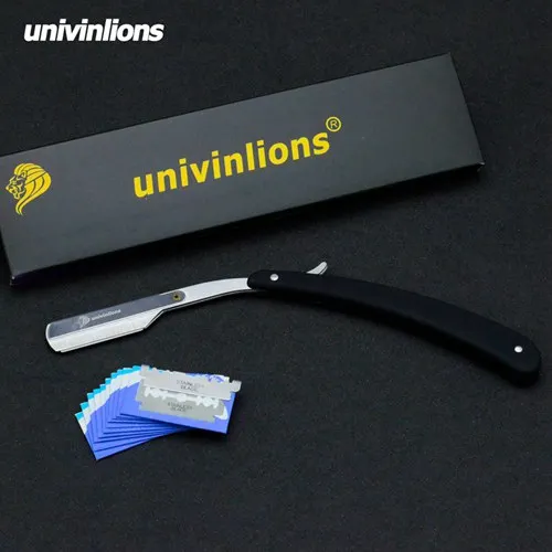 Univinlions ABS пластиковая Мягкая Ручка Складная острое лезвие бритва палка для мужчин и женщин для бритья нож борода лицо область подмышек тело - Цвет: B-2-D 10blades