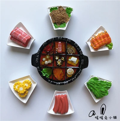 Магнит на холодильник креативная наклейка для домашнего и кухонного украшения