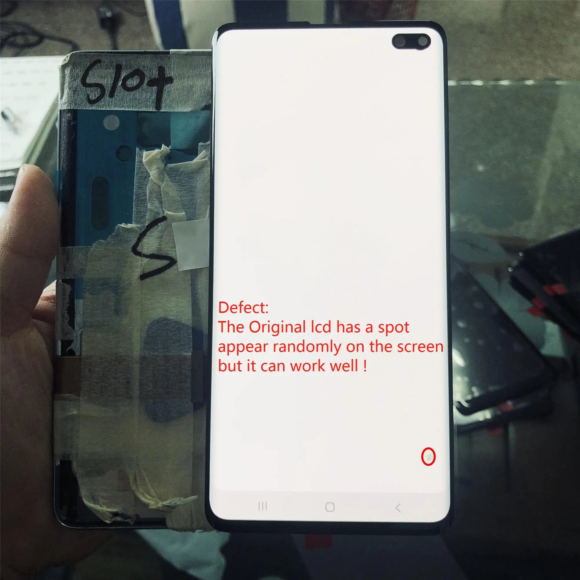 100% SUPER AMOLED LCD for SAMSUNG Galaxy S10 Plus