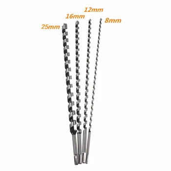 

4pcs Drill Bits Workshop Set Kit Parts 460mm Shank Auger Drilling Sleeve Tips