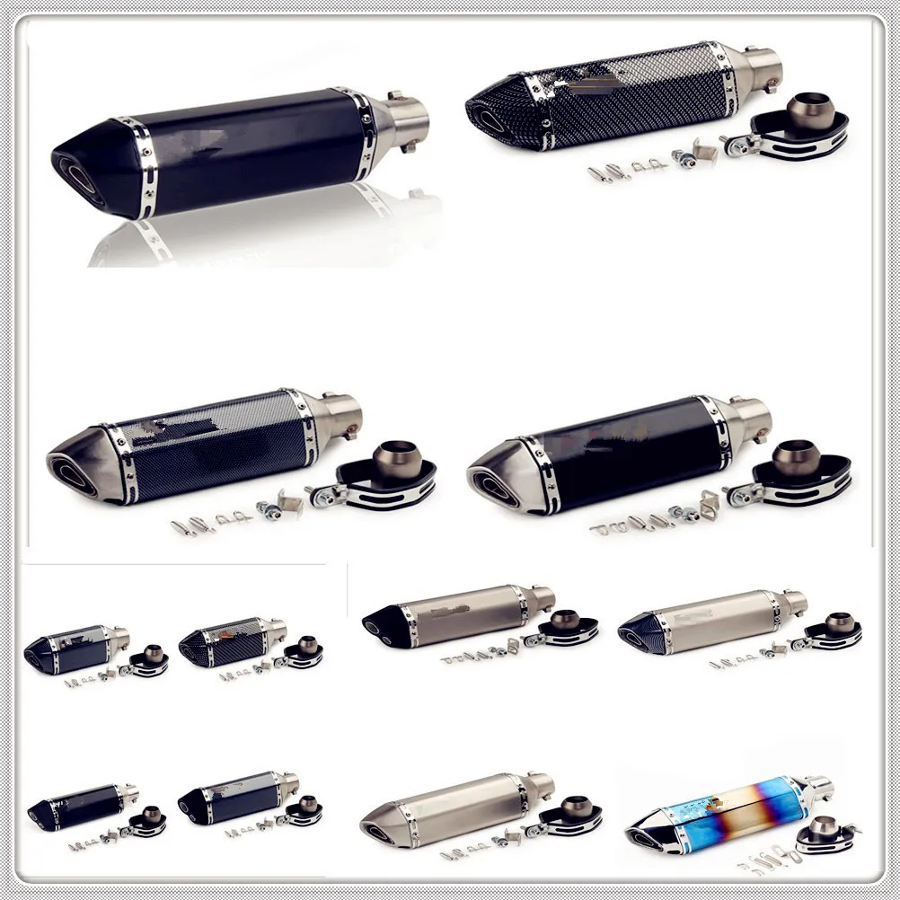 51mm Motorcycle Modify Exhaust pipe Muffler for Kawasaki Z800 E veRsion NINJA 250 300R Z250 Z300 VERSYS 300X | Автомобили и