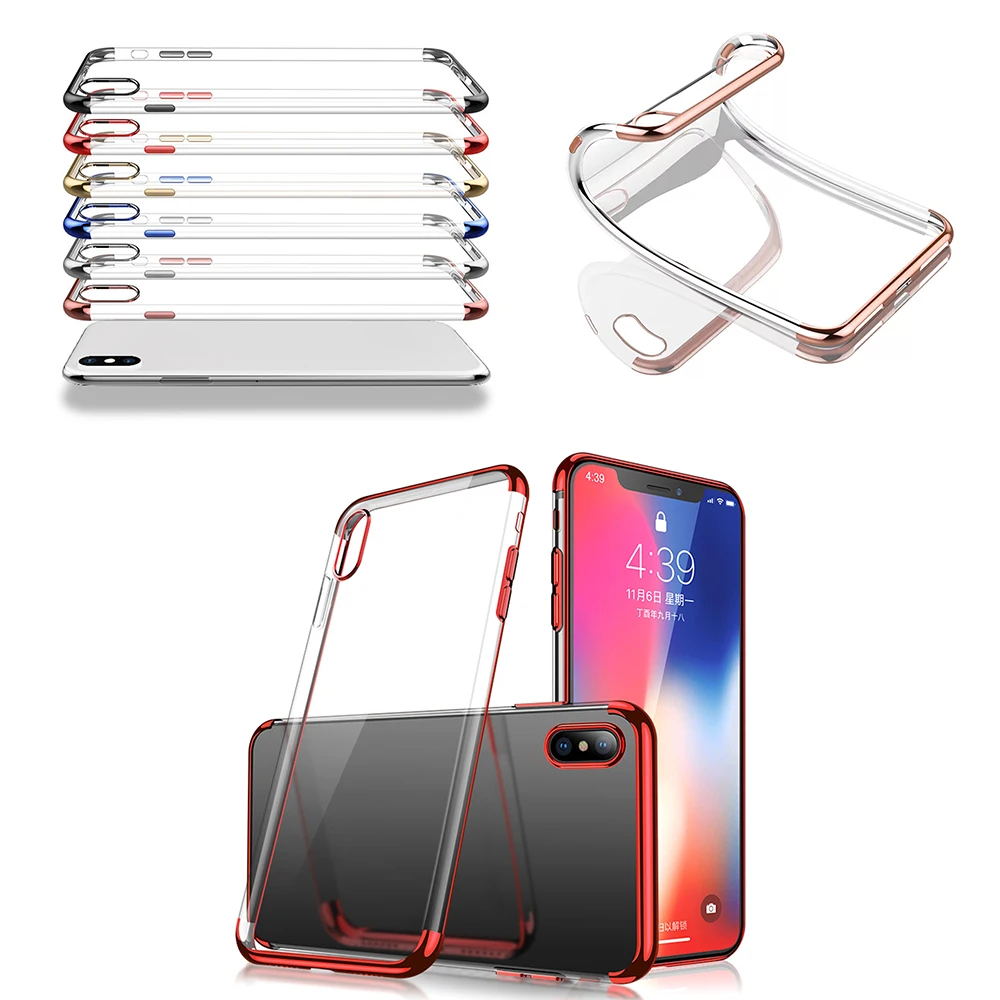 

TPU Silicone Cover for IPhone 11 Pro Max Cases Ultrathin ShockProof Soft Protective Shell for IPhone XR XS Max 8 Plus Back Cover