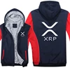 Ripple XRP Cryptocurrency Sweatshirts Men Cool Winter Thicken Wool Liner Crypto Hoodies Pullover 2