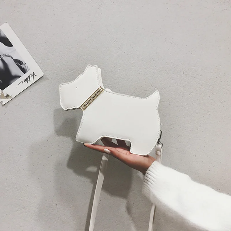 Популярная женская сумка с милыми животными креативная через плечо 3D