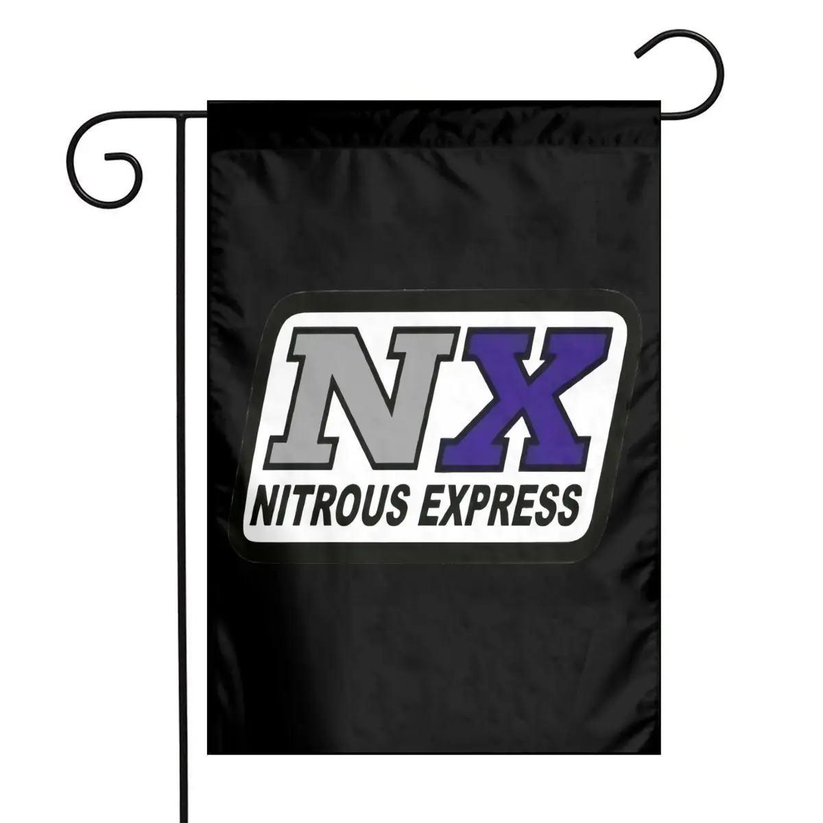 Nx Nitrous Express Car Enthusiast Tuner Mechanic Various Sizes Colours Fresh Design More Size Slogan Garden Flag | Дом и сад