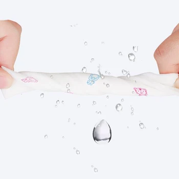 

1roll Cartoon Animal Toilet Roll Paper 5 Layers Comfortable Home Bath Toilet Roll Paper Coreless Toilet Paper