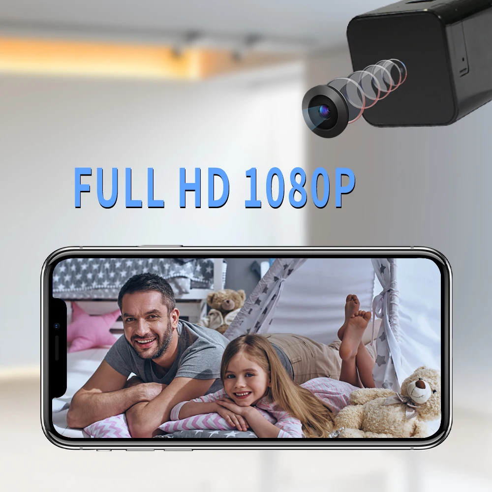 IP Camera Wifi 1080P Home Security Camera 2.0MP Night Vision Surveillance Record Smart P2P Mini Wifi Camera Motion Detect