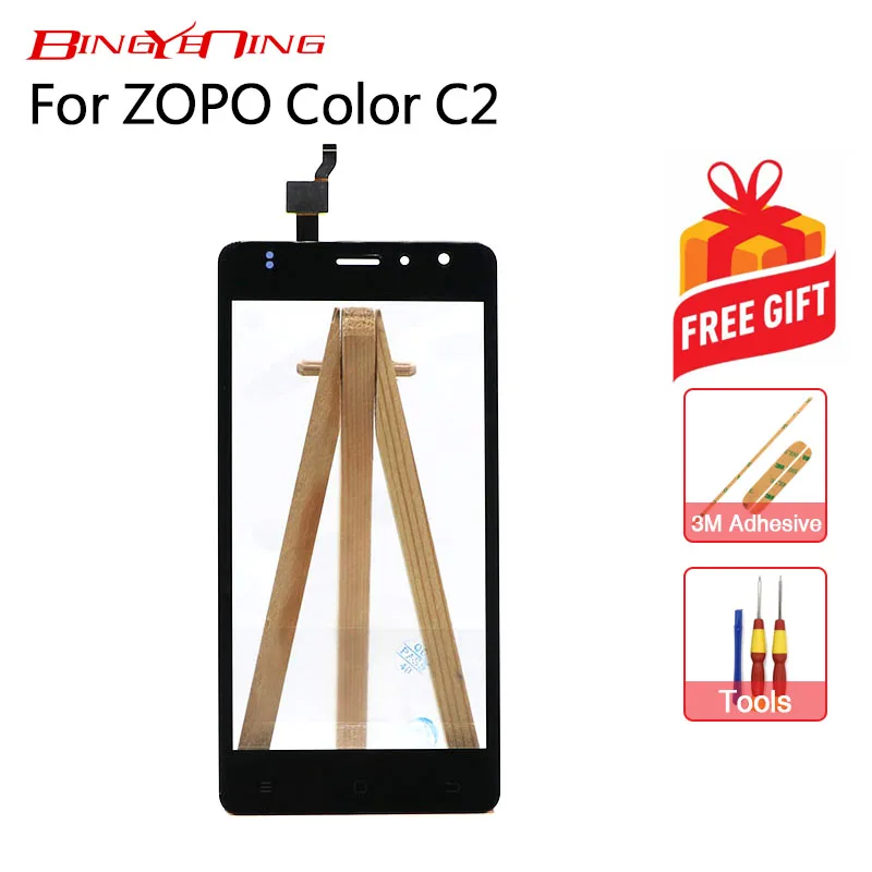 

BingYeNing New Original For ZOPO color C2 Touch Screen Assembly Replacement .