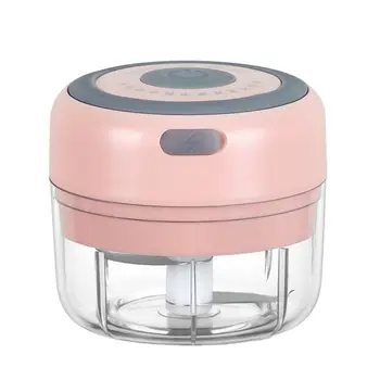 

Wireless Mini Electric Garlic Food Chopper Ginger Vegetable Crusher Cutter Food Blender Processor