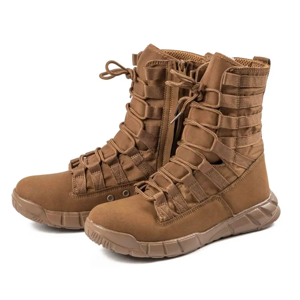 

Trekking Army Combat Boots Military Boots Men Hiking Boots Breathable Tactical Combat Desert Training Boot